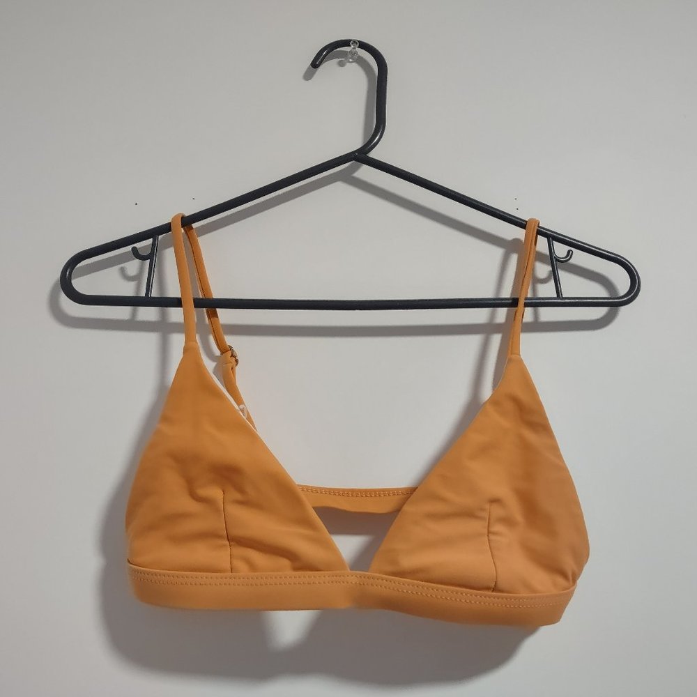 Orange bathing suit top